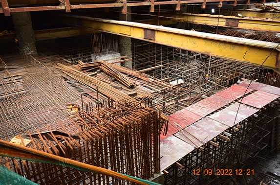 Roof Slab Reinforcement